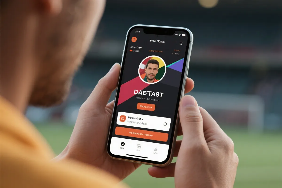 乐竞体育APP界面示意图